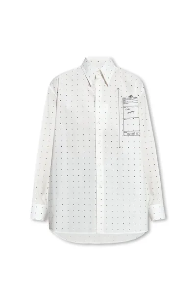 Mm6 Maison Margiela Polka In White