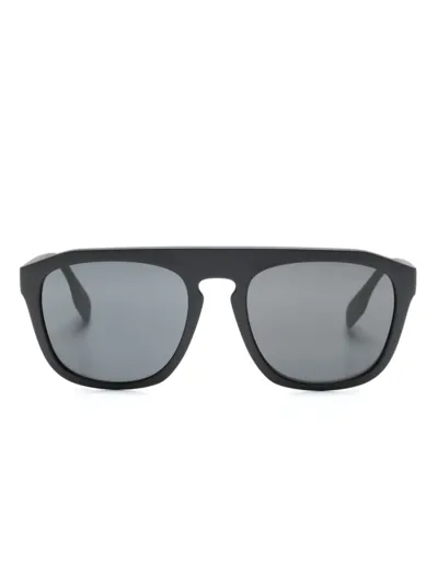 Burberry Eyewear Square Frame Sunglasses In Black