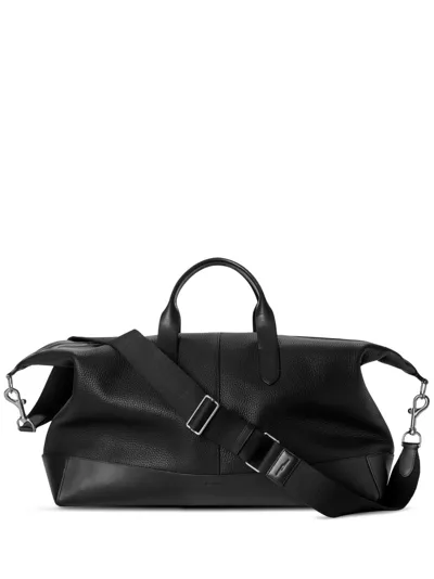 Shinola Canfield Classic Leather Holdall In Black