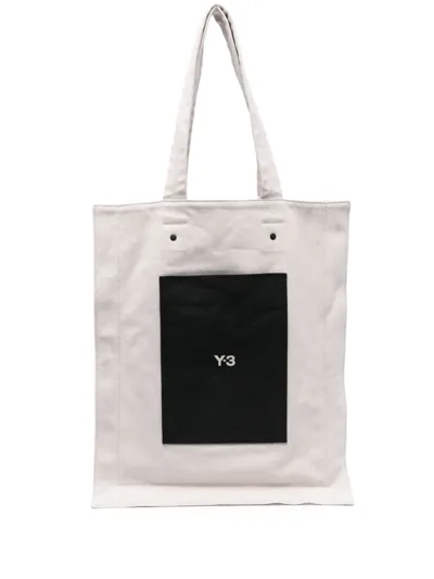 Y-3 Luxe Tote In Talk