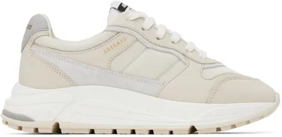 Axel Arigato Beige Rush Sneakers In Cremino/white