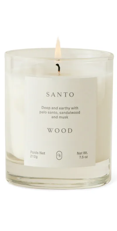 Oak Essentials Santo Wood Candle