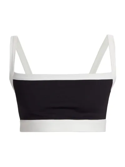 Splits59 Monah Rigor Sports Bra In Black White