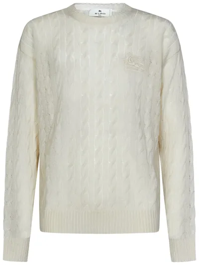 Etro Sweater In Neutrals