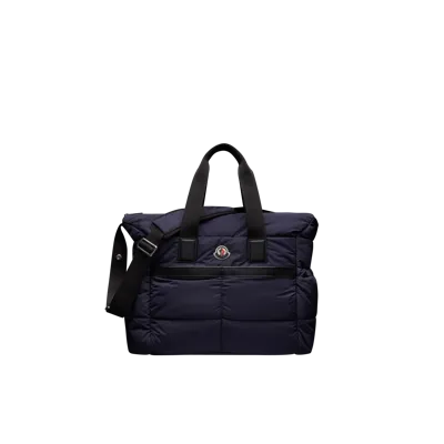 Moncler Nylon Diaper Bag Blue