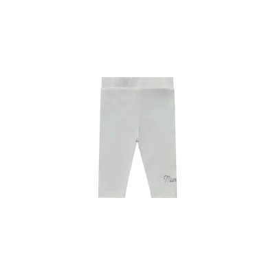 Moncler Kids' Logo Leggings White