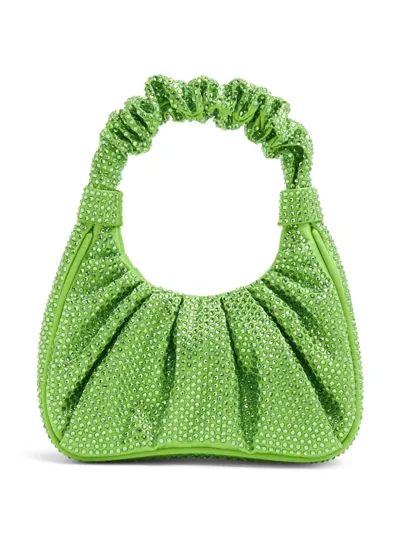 Jw Pei Gabbi Ruched Hobo Shoulder Bag In Green