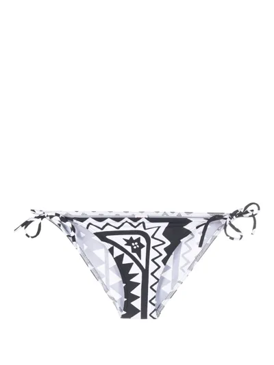 Eres Mirage Lace-up Bikini Bottoms In Black