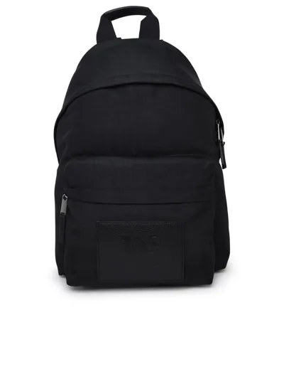 Palm Angels Zaino Logo Patch Backpack In Black