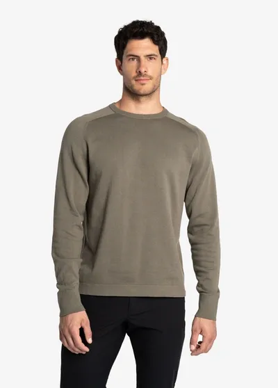 Lole On Repeat Sweater In Desert Green