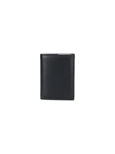 Comme Des Garçons Bi-fold Wallet In Black  