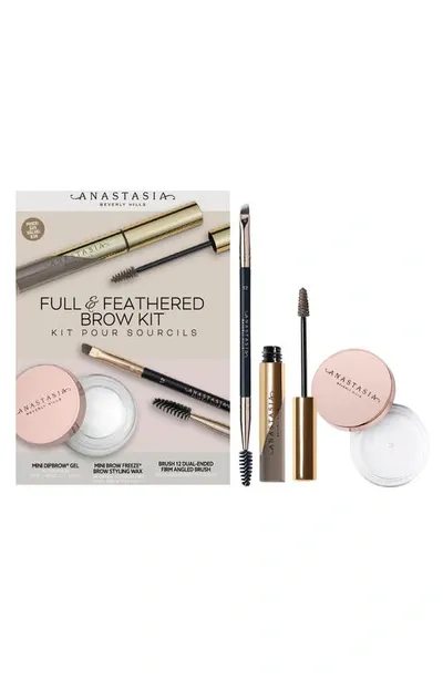 Anastasia Beverly Hills Full & Feathered Brow Kit In Taupe