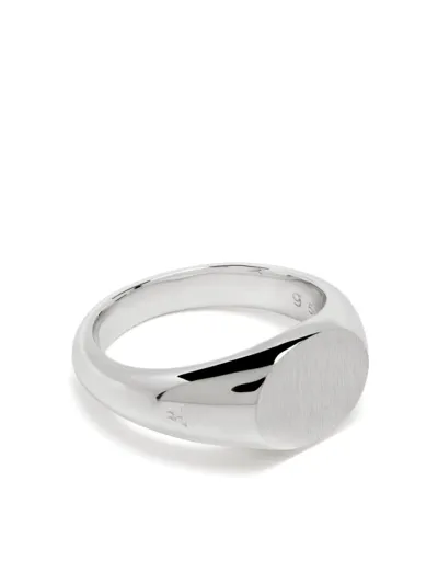 Tom Wood Joe Sterling Silver Signet Ring