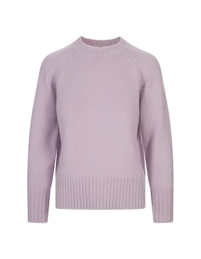 Fedeli Petunia Argentina Edera Pullover In Pink