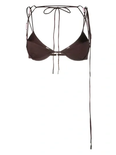 Jacquemus Swimsuits In Brown