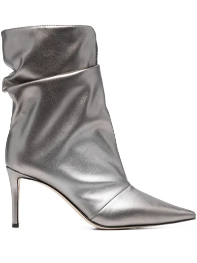 Giuseppe Zanotti Yunah Stiefel 90mm In Silver