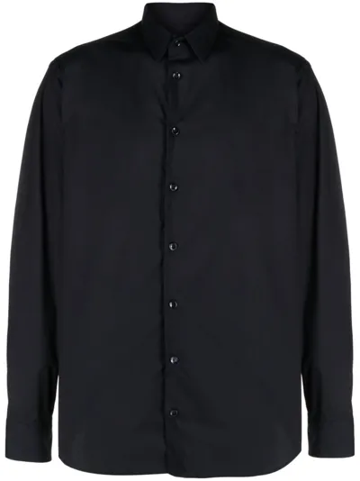 Giorgio Armani Shirt In Black Cotton