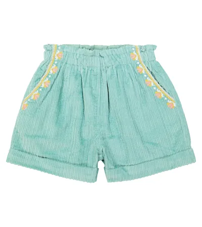 Louise Misha Kids' Virginia Denim Shorts In Blue