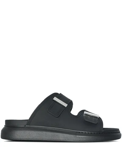 Alexander Mcqueen 'hybrid' Sandals In Black  