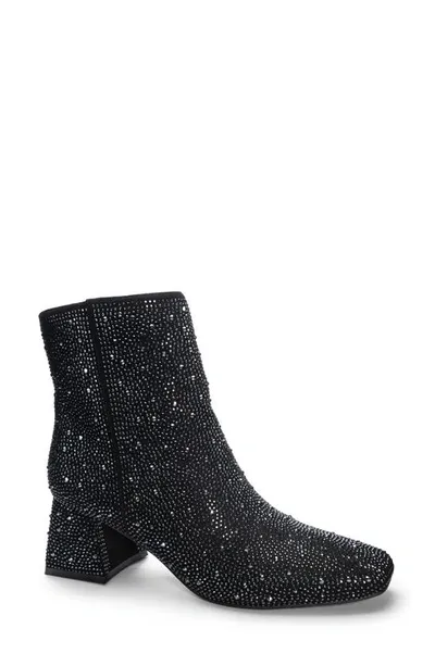 Chinese Laundry Diya Crystal-embellished Bootie In Black