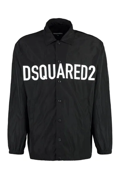 Dsquared2 Coach Jacket In Black