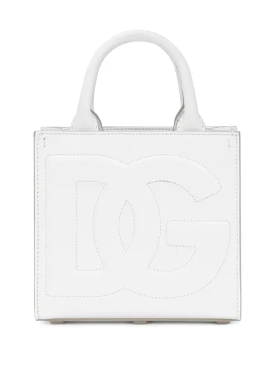 Dolce & Gabbana Dg Daily Shopper Bag - Leather - White