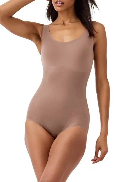 Spanx Thinstincts 2.0 Tank Bodysuit In Cafe Au Lait