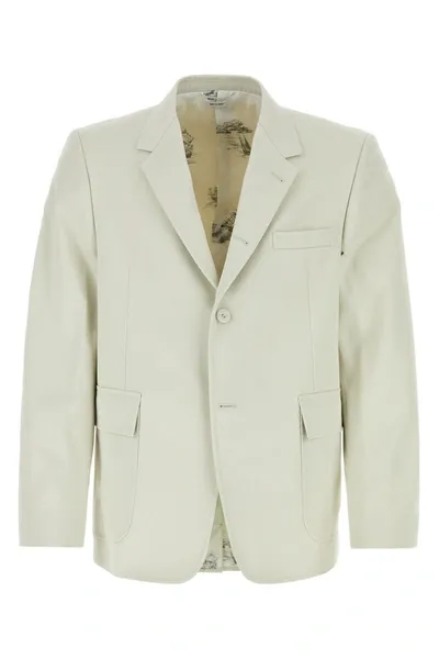 Thom Browne Jackets And Vests In White