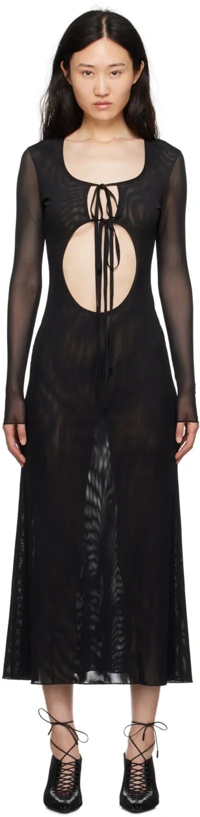 Kim Shui Ssense Exclusive Black Maxi Dress