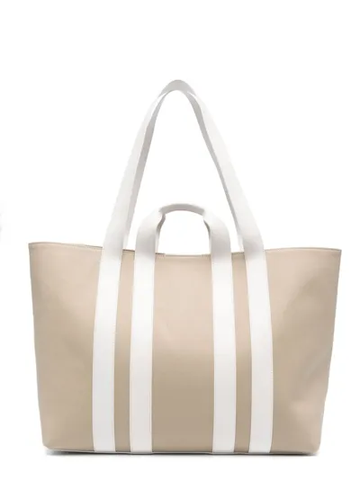 Lanvin Ballade East West Tote Bag In Neutrals