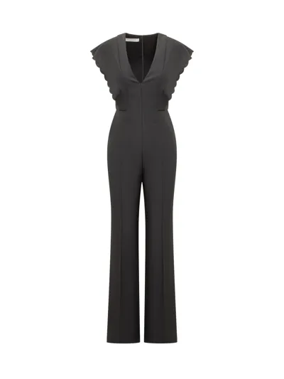 Philosophy Di Lorenzo Serafini Long Jumpsuit In Nero