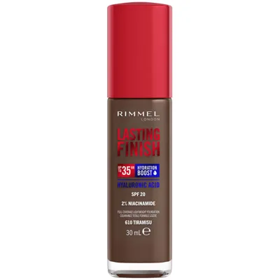 Rimmel Lasting Finish 35hr Foundation 30ml (various Shades) - 610 Tiramisu