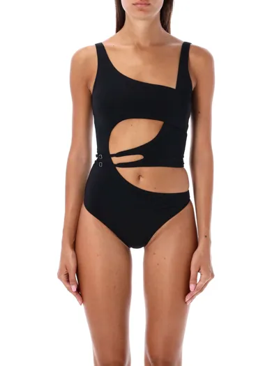 Off-white Meteor Swimsuit In Black