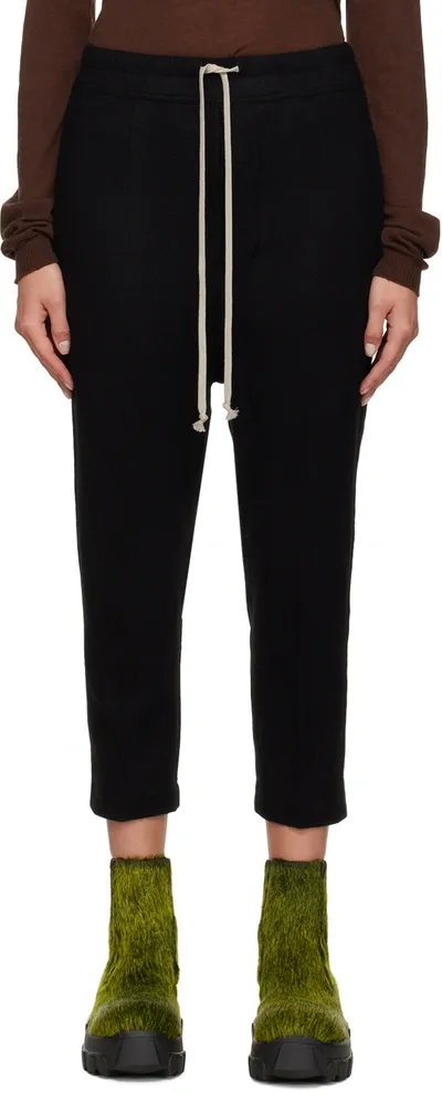 Rick Owens Black Astaires Lounge Pants