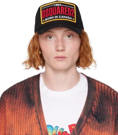 Dsquared2 Canada Patch Baseball Cap Black