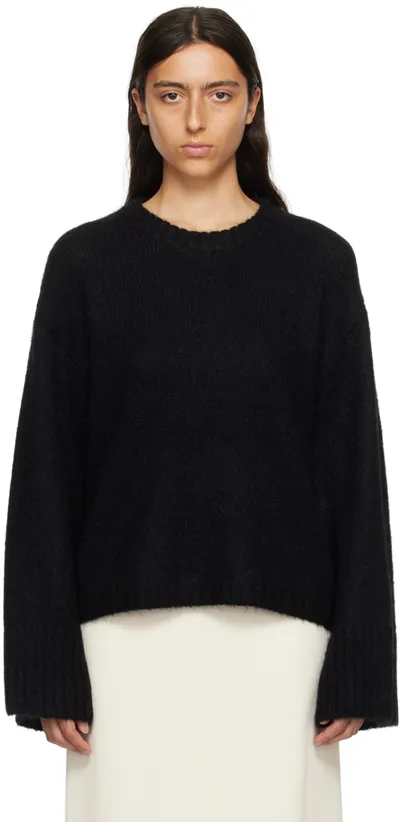 By Malene Birger Black Cierra Sweater In 050 Black