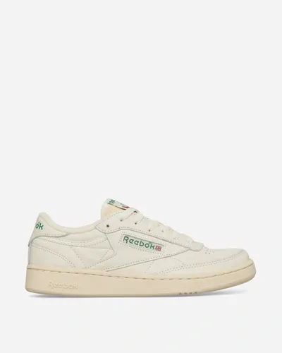 Reebok Club C 85 Vintage Sneakers Chalk / Paper In Off White/white/green