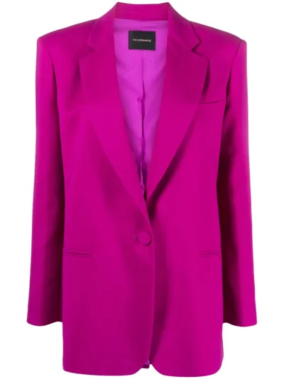 The Andamane Guia Oversized Blazer In Cyclamen