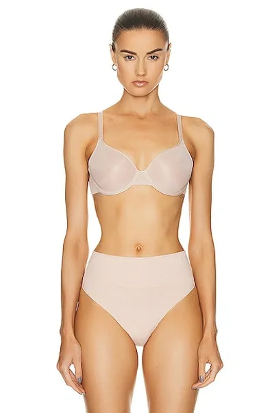 Cuup Spacer Demi Bra In Sand