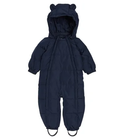 Liewood Baby Sylvie Down Snowsuit In Blue