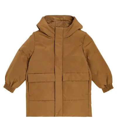 Liewood Kids' Althea Down Coat In Brown