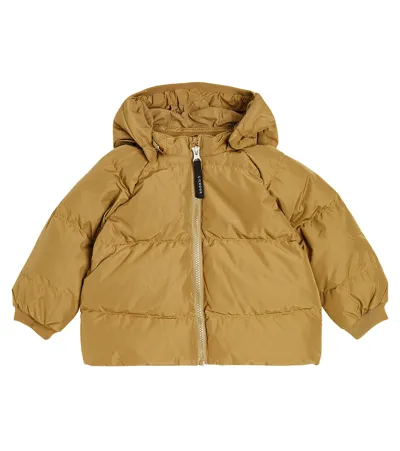 Liewood Baby Polle Down Jacket In Beige