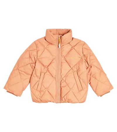 Liewood Kids' Benson Quilted Down Jacket In Pink