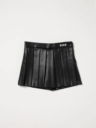 Msgm Skirt  Kids Kids In Black