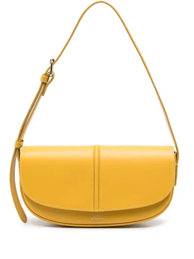 Apc Betty Shoulder Bag In Gelb