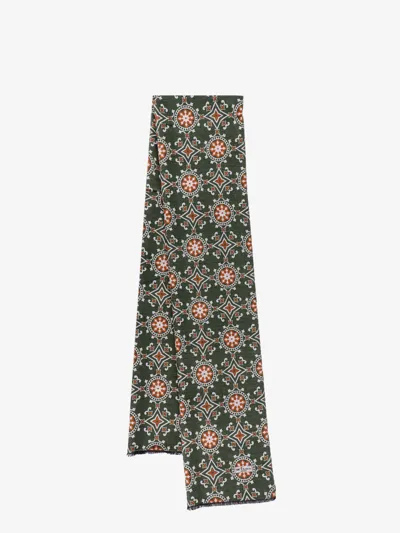 Kiton Ciro Paone Scarf In Green