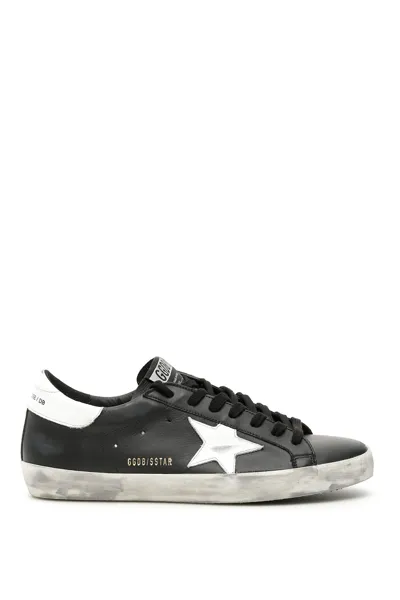 Golden Goose Superstar Sneakers In Black