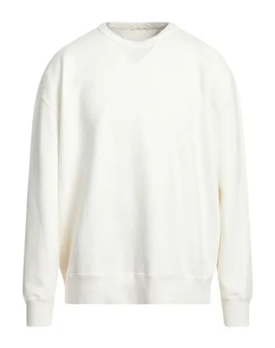 Ten C Man Sweatshirt Off White Size Xl Cotton