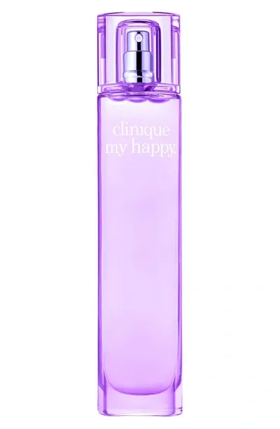 Clinique My Happy Cocoa & Cashmere Perfume Spray 3.4 Oz. In Multi