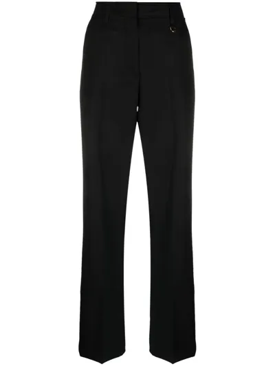 Jacquemus Ficelle Virgin-wool Tailored Trousers In Black